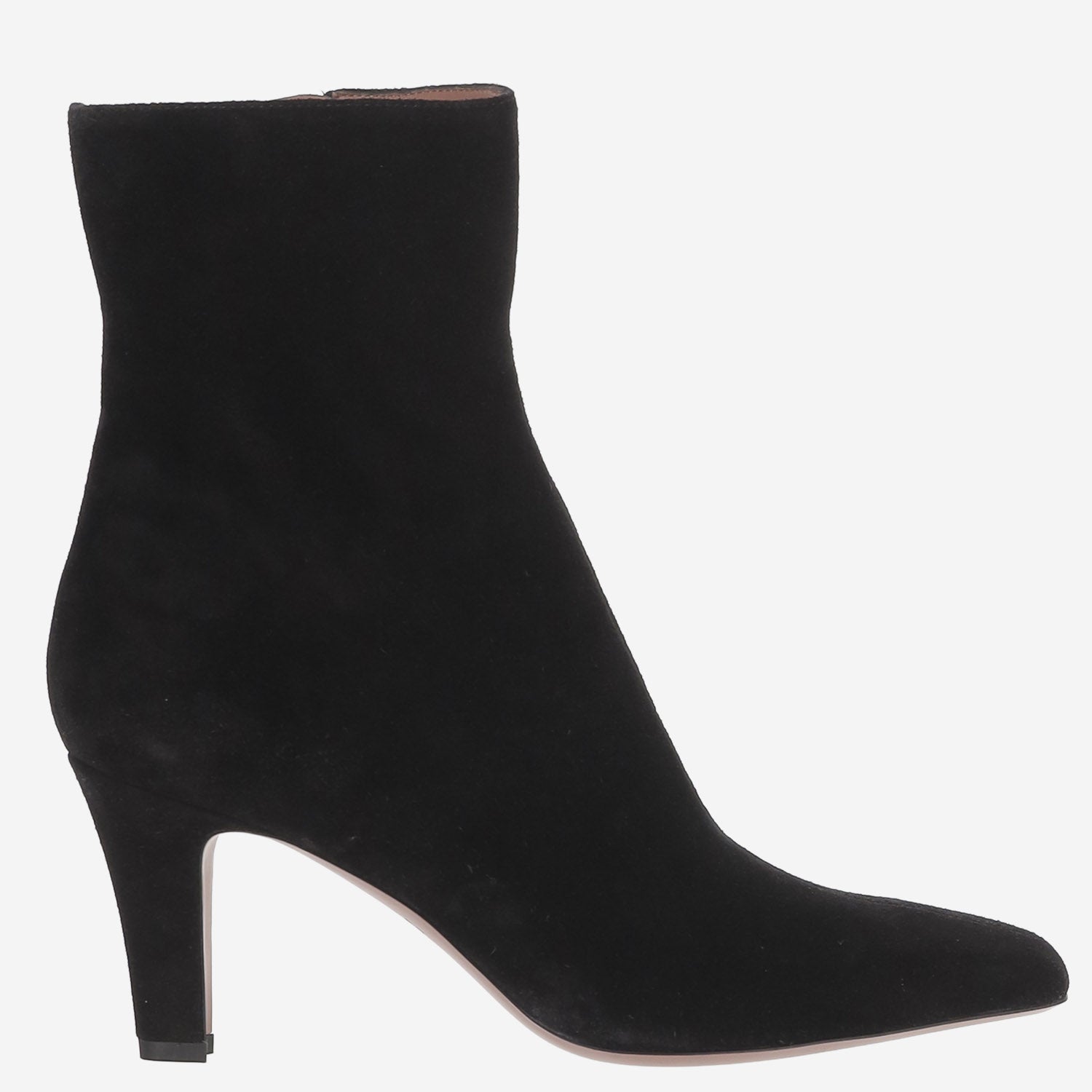 STIVALETTI BELLE IN PELLE SCAMOSCIATA PX1892 XV003BLACK PARIS TEXAS 
