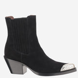 STIVALETTI IN SUEDE PX2063 XV003BLACK PARIS TEXAS 