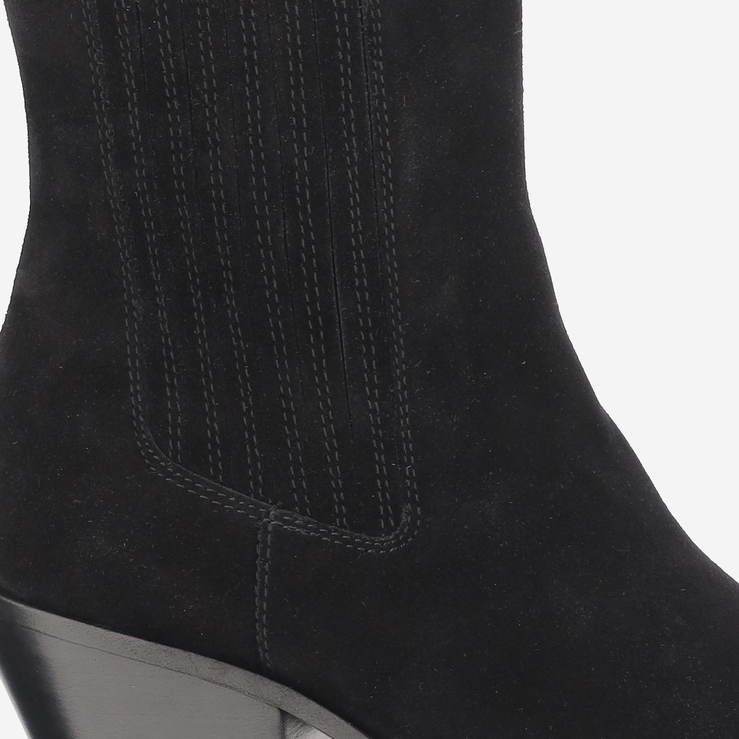 STIVALETTI IN SUEDE PX2063 XV003BLACK PARIS TEXAS 