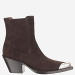 STIVALETTI IN SUEDE PX2063 XV003CIOCCOLATO PARIS TEXAS 