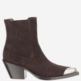 STIVALETTI IN SUEDE PX2063 XV003CIOCCOLATO PARIS TEXAS 