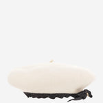 BERRETTO DI LANA CON FIOCCO IN GROSGRAIN AC1120235 090C PATOU 