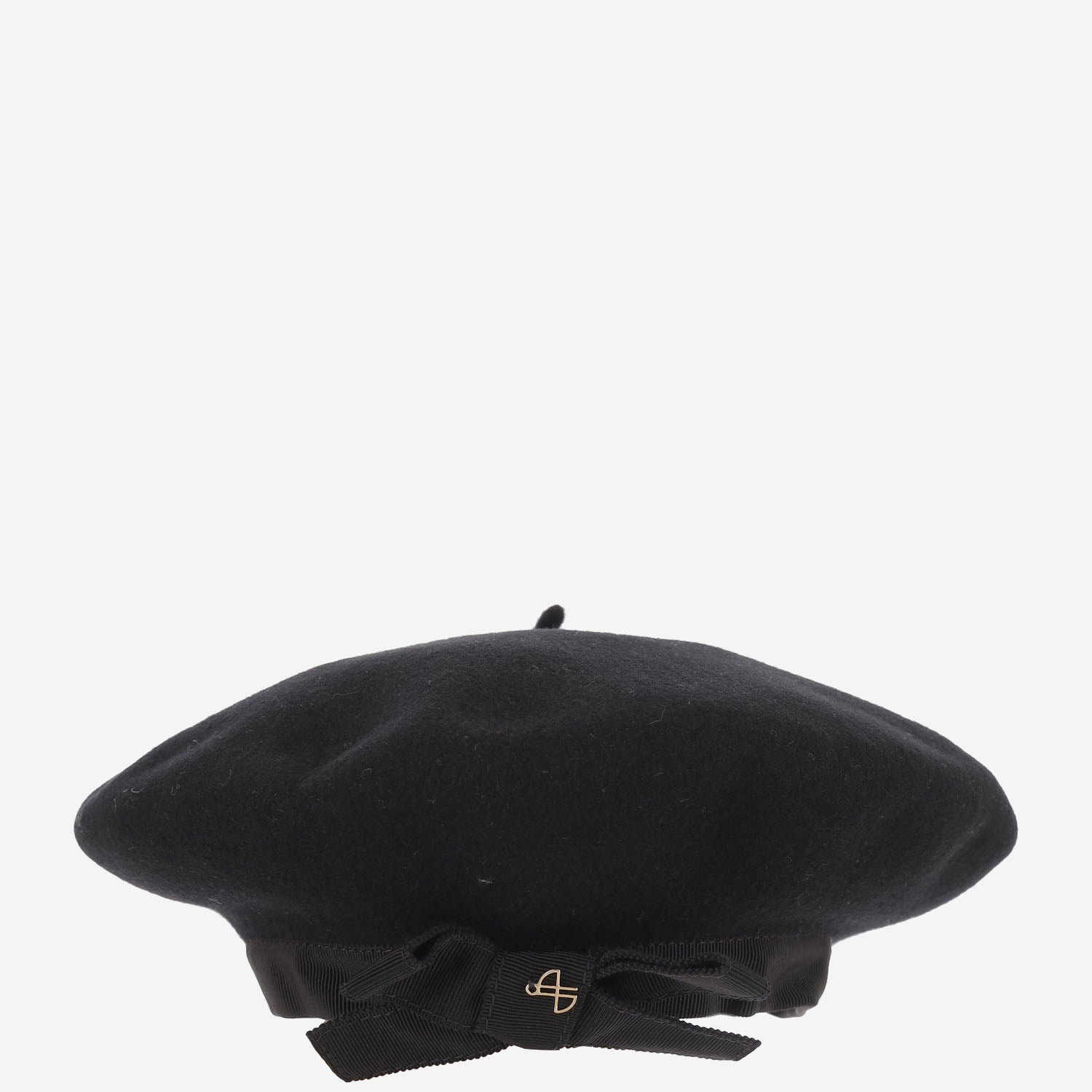 BERRETTO DI LANA CON FIOCCO IN GROSGRAIN AC1120235 999B PATOU 