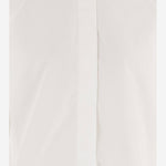 BLUSA IN COTONE CON MANICHE ANNODATE BL0640017 001W PATOU 
