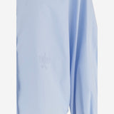 BLUSA IN COTONE CON MANICHE ANNODATE BL0640017 646B PATOU 