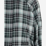 BLUSA IN COTONE CON MOTIVO CHECK E MANICHE ANNODATE BL0640266 5093 PATOU 