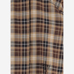 BLUSA IN COTONE CON MOTIVO CHECK E MANICHE ANNODATE BL0640266 5108 PATOU 