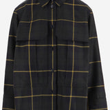 CAMICIA IN LANA A QUADRI CON TASCHE BL0650261 5096 PATOU 