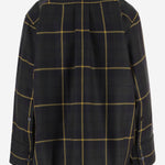 CAMICIA IN LANA A QUADRI CON TASCHE BL0650261 5096 PATOU 