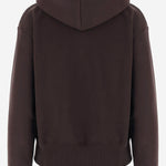 FELPA IN COTONE CON CAPPUCCIO E ZIP JE2709995 818B PATOU 