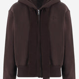 FELPA IN COTONE CON CAPPUCCIO E ZIP JE2709995 818B PATOU 