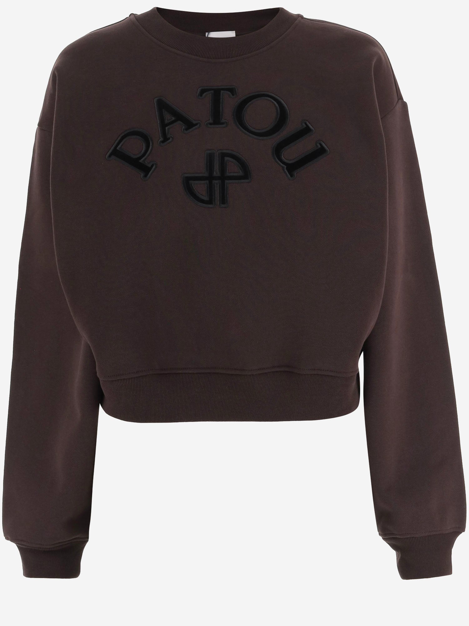 FELPA IN COTONE CON LOGO JE2819995 818B PATOU 