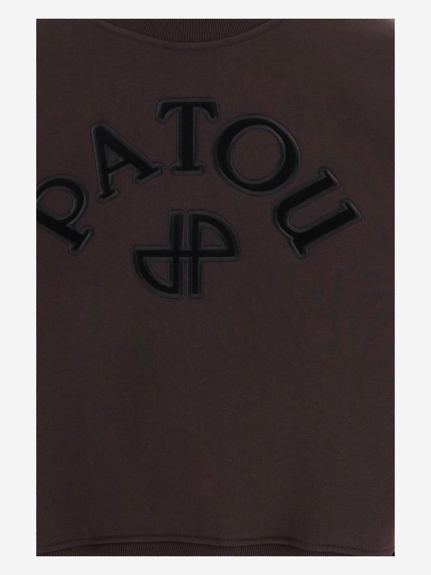 FELPA IN COTONE CON LOGO JE2819995 818B PATOU 