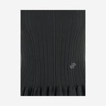 MAGLIA IN MISTO LANA STRETCH CON VOLANT KN3508095 758G PATOU 