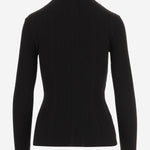 MAGLIA CON VOLANT IN LANA MERINO KN3518095 999B PATOU 