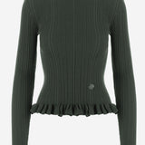 MAGLIA slim fit in lana merino KN3528095 758G PATOU 
