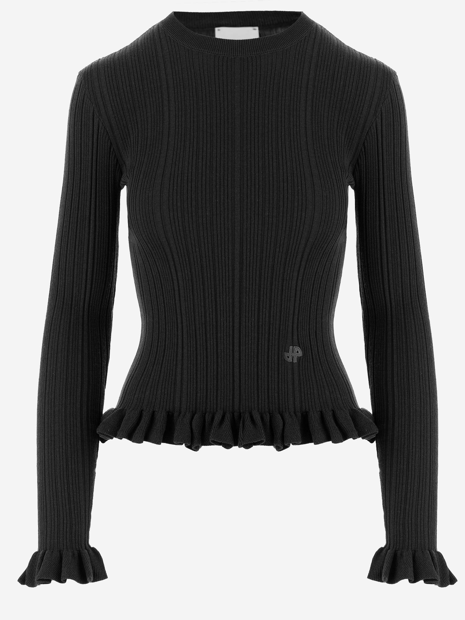 MAGLIA slim fit in lana merino KN3528095 999B PATOU 