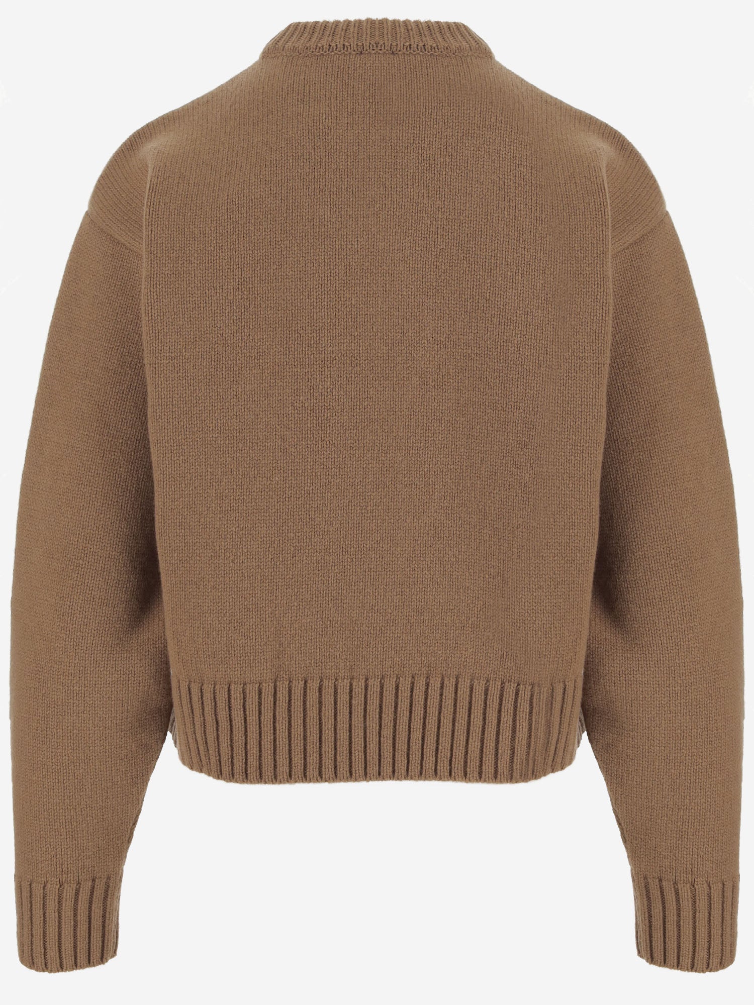 MAGLIONE IN LANA E CASHMERE CON LOGO KN3708101 817B PATOU 