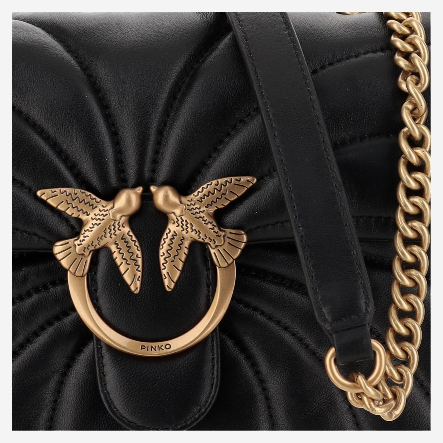 BORSA CLASSIC LOVE PUFF BUTTERFLY 100038 A1EXZ99Q PINKO 