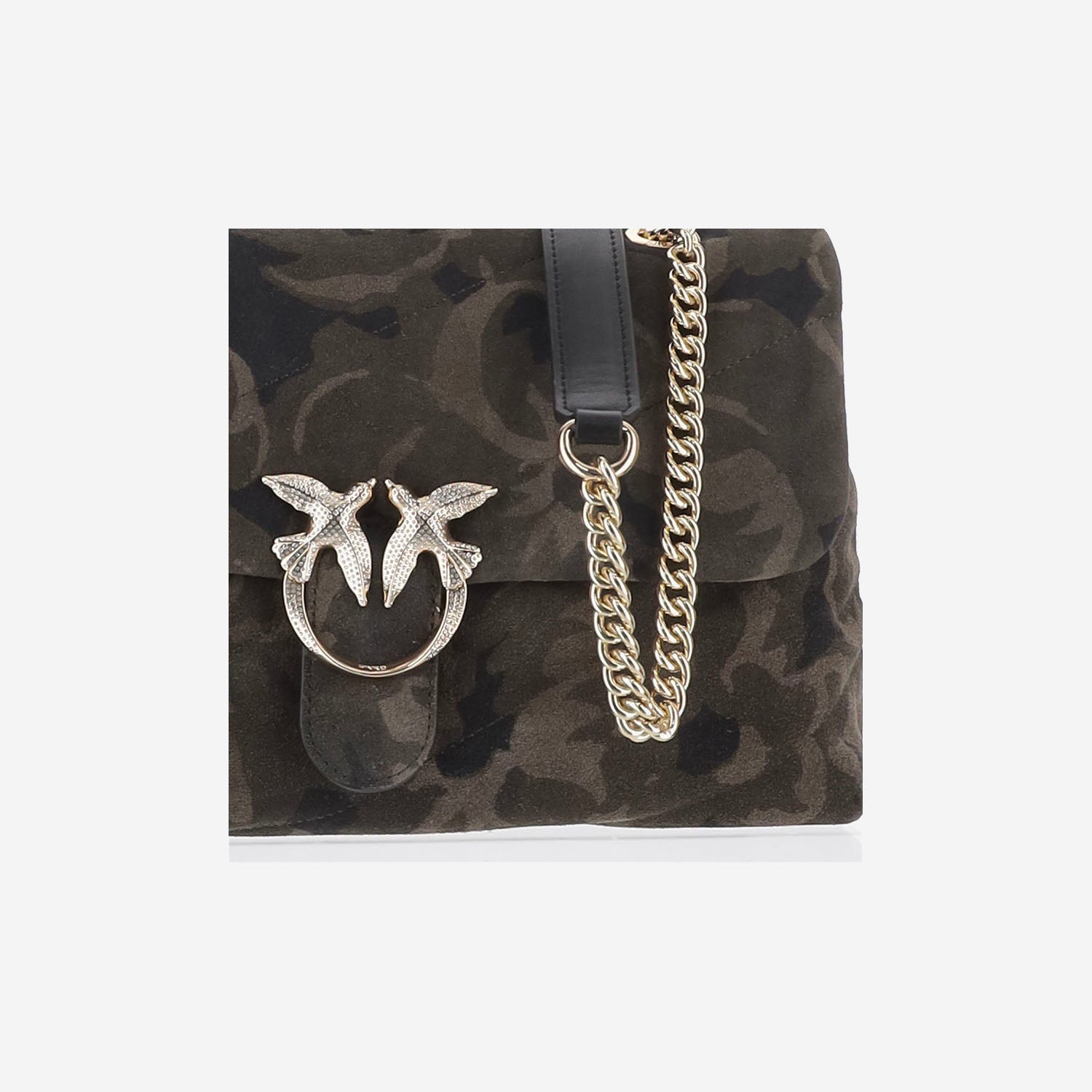 BORSA A TRACOLLA LOVE BAG CAMO 100038A 3LRST3Y PINKO 