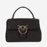 BORSA LOVE LADY PUFF BIG 100044 A0GKM12Q PINKO 