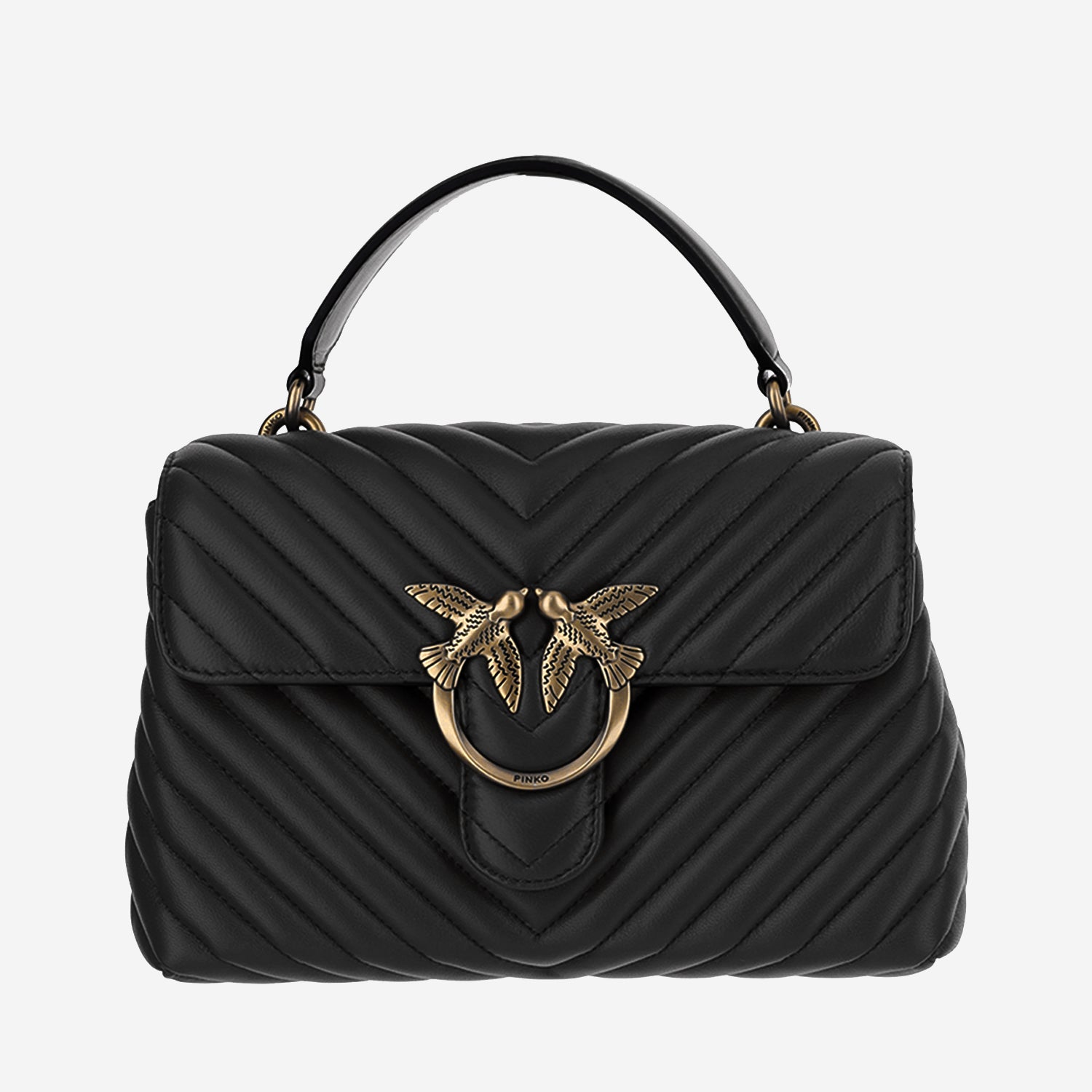 BORSA LOVE LADY PUFF BIG 100044 A0GKZ99Q PINKO 