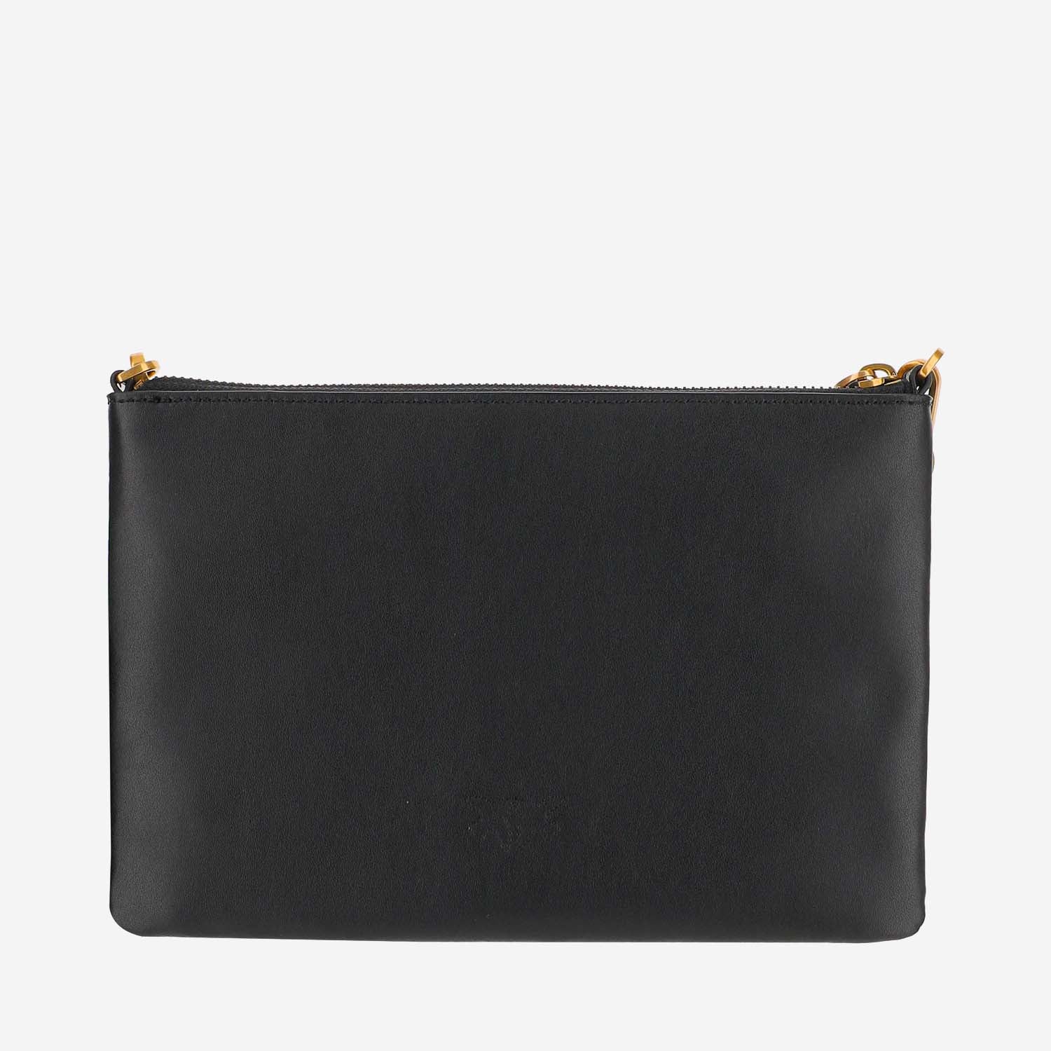 BORSA A SPALLA IN PELLE CON LOGO 100455 A0F1Z99Q PINKO 