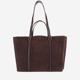 BORSA SHOPPER CARRIE BIG  IN PELLE SCAMOSCIATA 102832 A3NPW34Q PINKO 