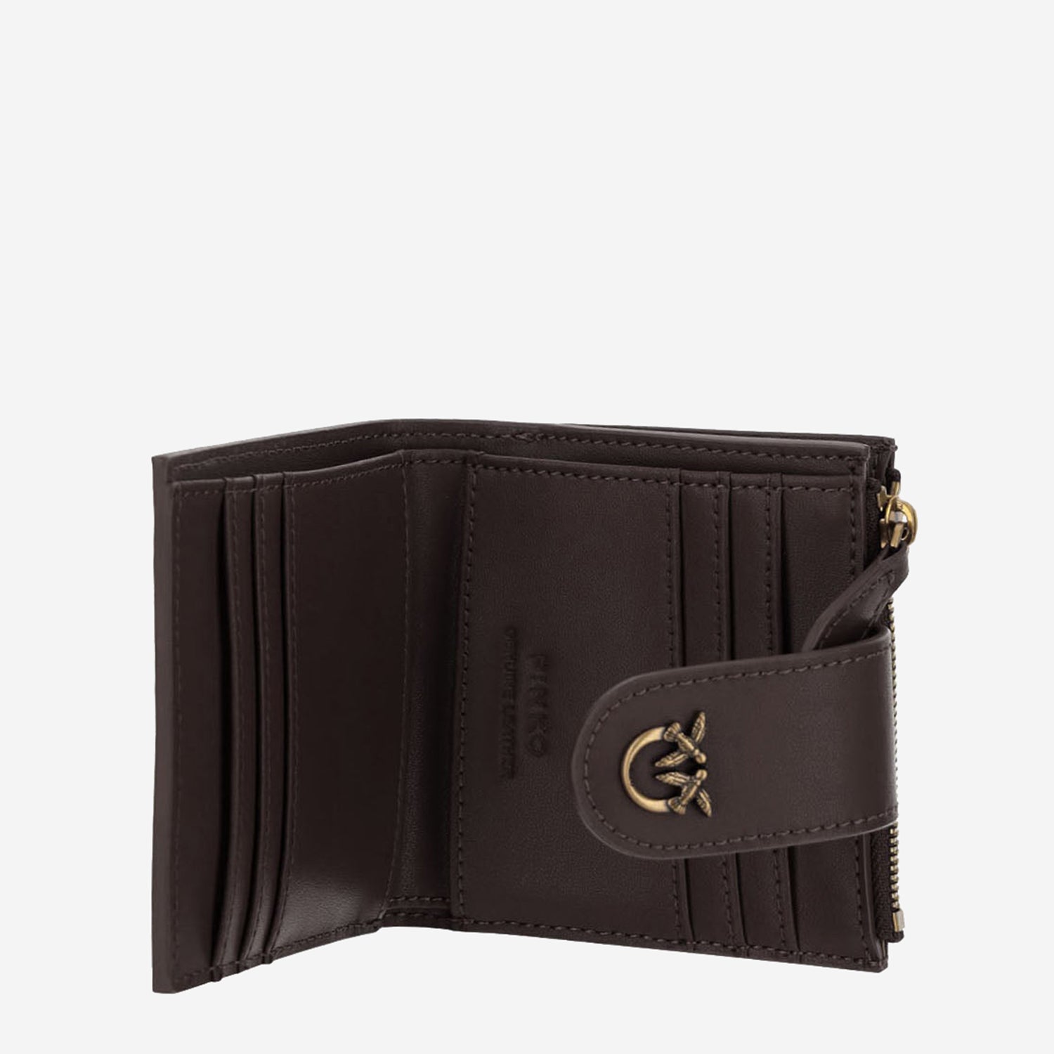 PORTAFOGLIO IN PELLE CON LOGO 103610 A0F1M12Q PINKO 