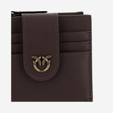 PORTAFOGLIO IN PELLE CON LOGO 103610 A0F1M12Q PINKO 