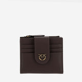 PORTAFOGLIO IN PELLE CON LOGO 103610 A0F1M12Q PINKO 