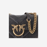 BORSA LOVE ONE MINI LIGHT DC IN PELLE 104550 A3LOL64Q PINKO 