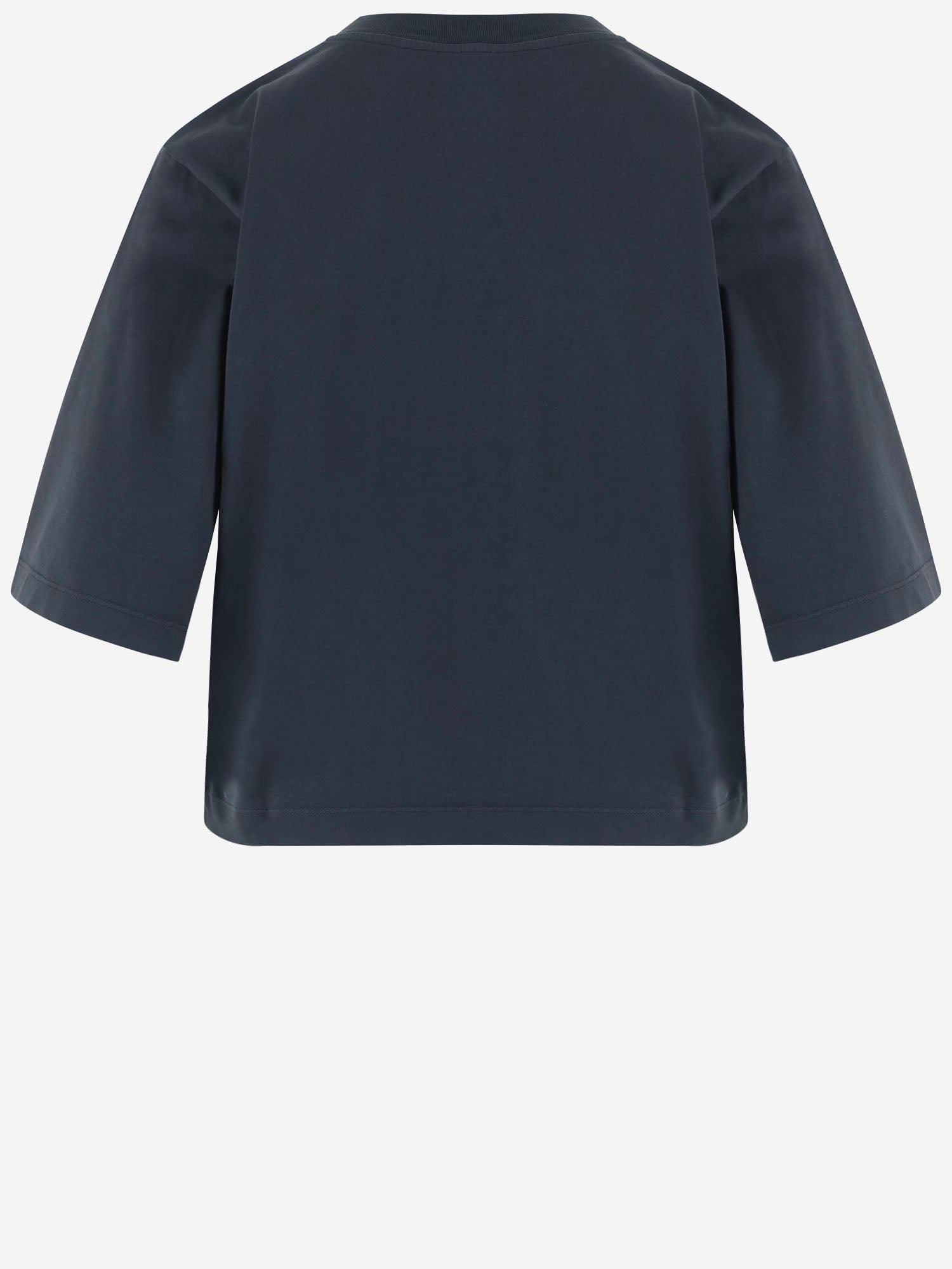 T-SHIRT IN COTONE CON STAMPA LOGO 104604 A3HSIR1 PINKO 