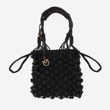 Borsa A Spalla Piccola Con Micro Strass 105165 A2XKZ99Q PINKO 
