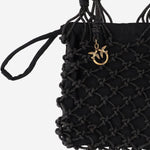 Borsa A Spalla Piccola Con Micro Strass 105165 A2XKZ99Q PINKO 