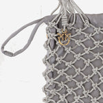 Borsa A Spalla Piccola Con Micro Strass 105165 A2XKZZFQ PINKO 