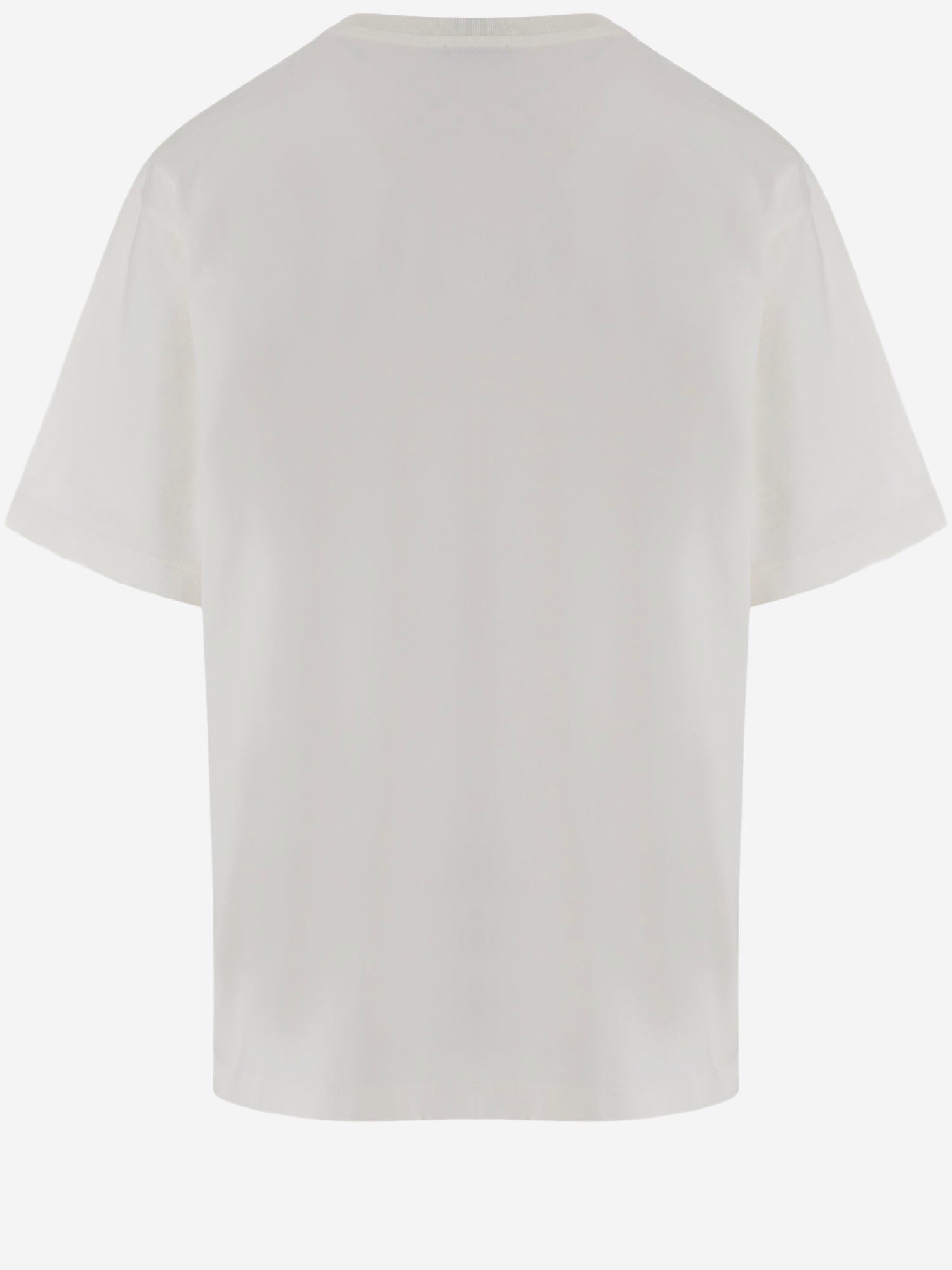 T-SHIRT IN COTONE CON STAMPA LOGO 105526 A3HQZLG PINKO 