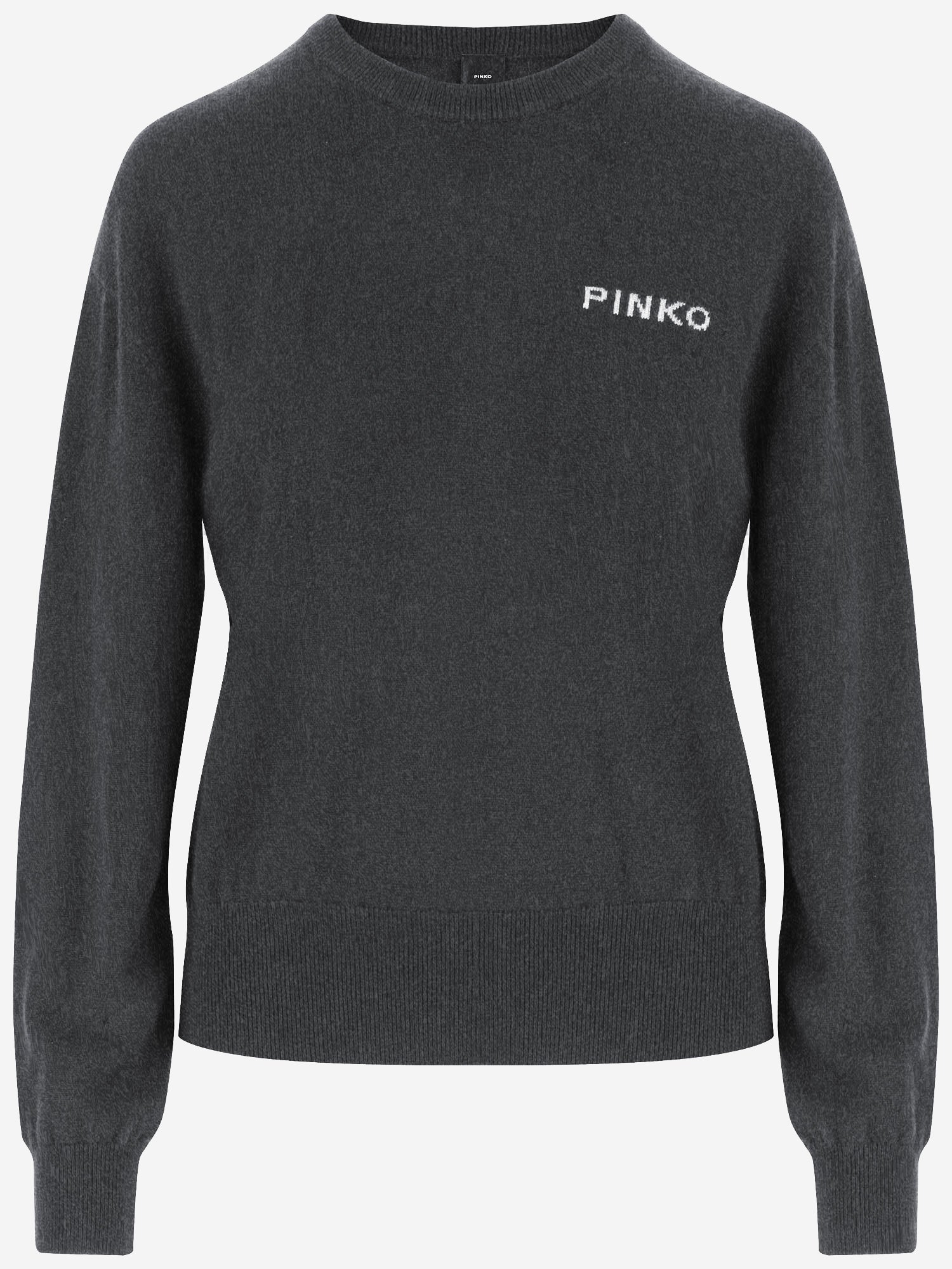 MAGLIONE IN LANA CON LOGO 105561 A3FYIZ1 PINKO 