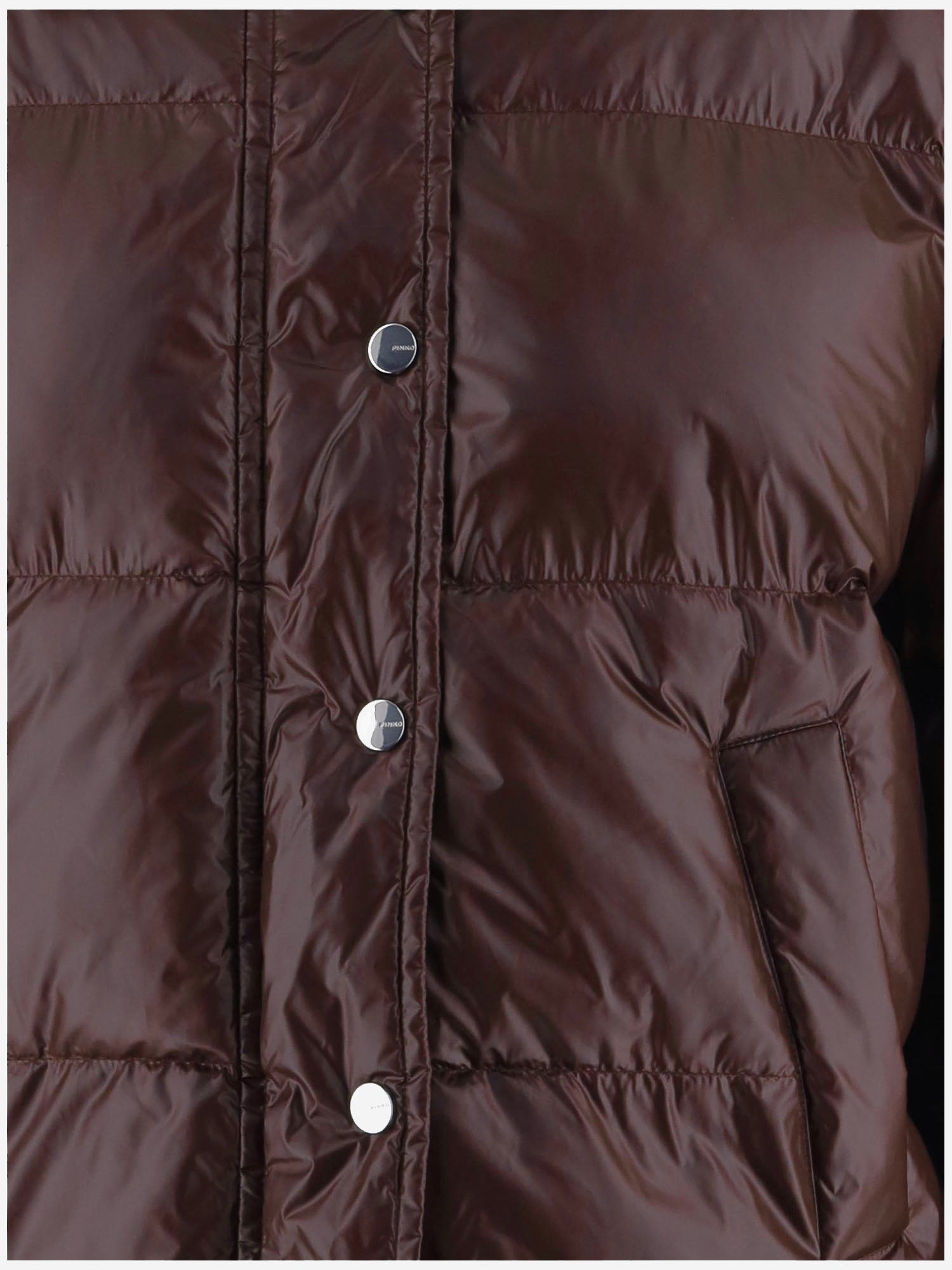 PIUMINO IN TELA TECNICA 105656 A3FIL72 PINKO 