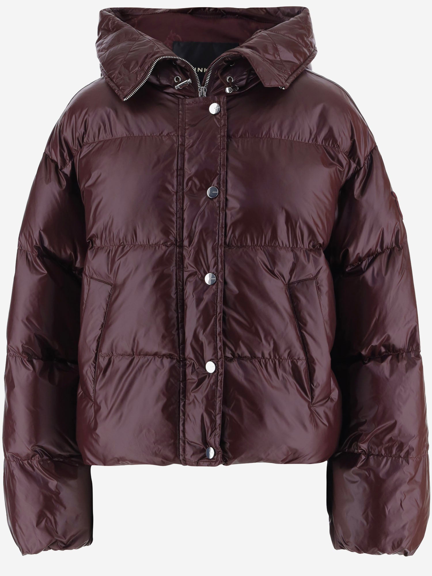 PIUMINO IN TELA TECNICA 105656 A3FIRR7 PINKO 