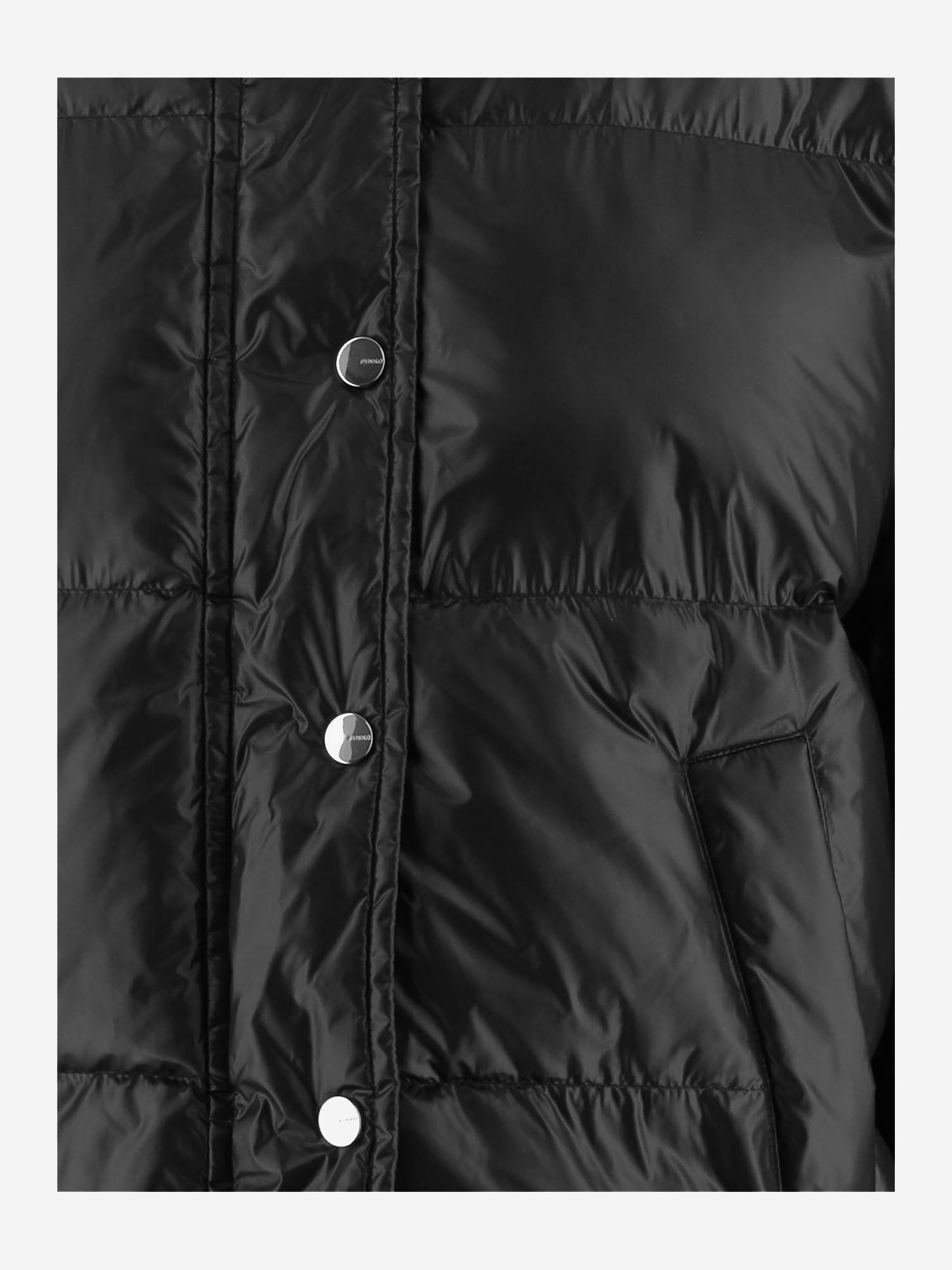 PIUMINO IN TELA TECNICA 105656 A3FIZ99 PINKO 