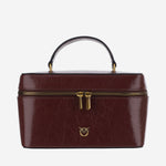 BORSA VANITY IN PELLE CON LOGO 106348 A2JCL88Q PINKO 