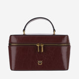 BORSA VANITY IN PELLE CON LOGO 106348 A2JCL88Q PINKO 