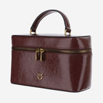BORSA VANITY IN PELLE CON LOGO 106348 A2JCL88Q PINKO 