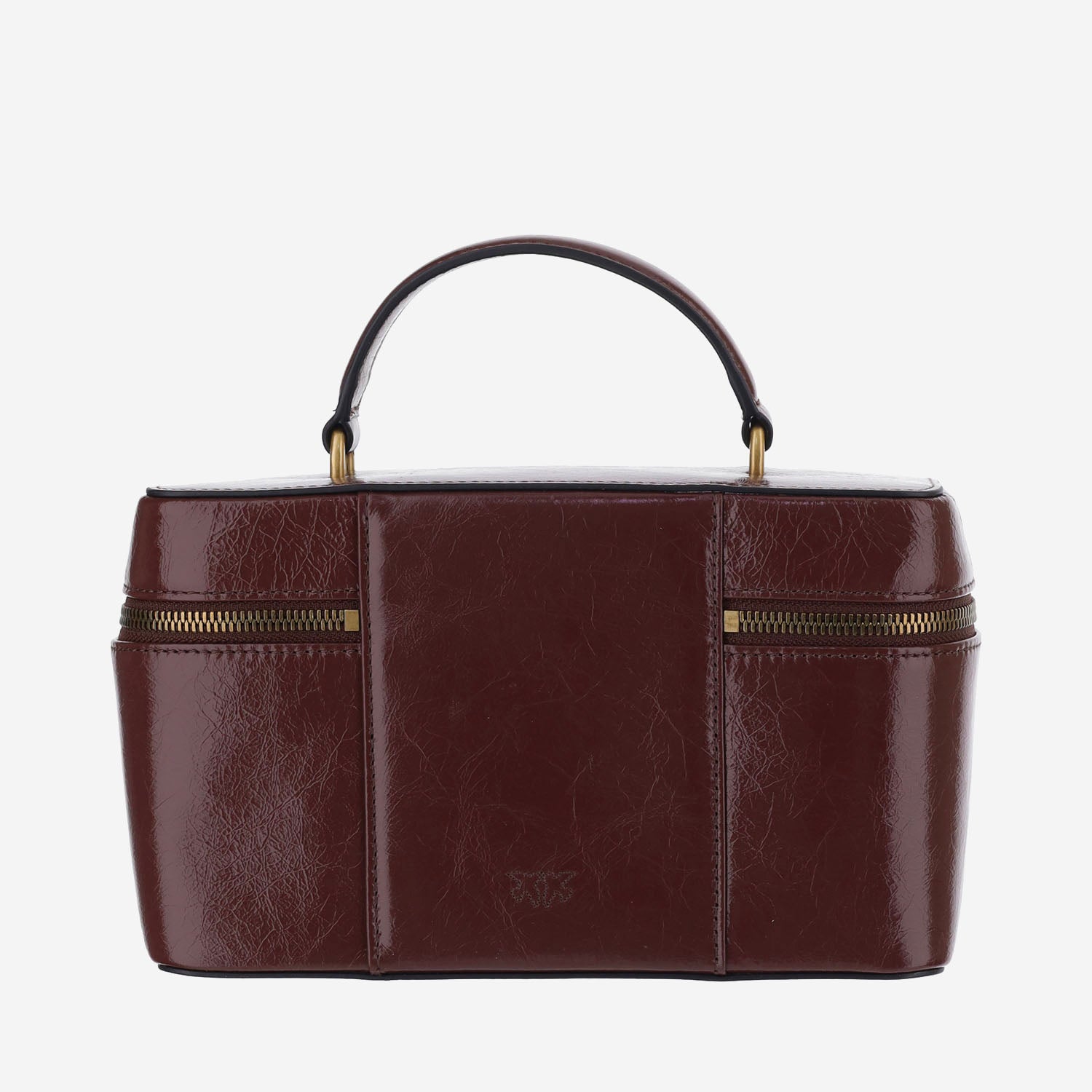 BORSA VANITY IN PELLE CON LOGO 106348 A2JCL88Q PINKO 