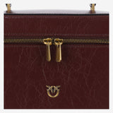 BORSA VANITY IN PELLE CON LOGO 106348 A2JCL88Q PINKO 