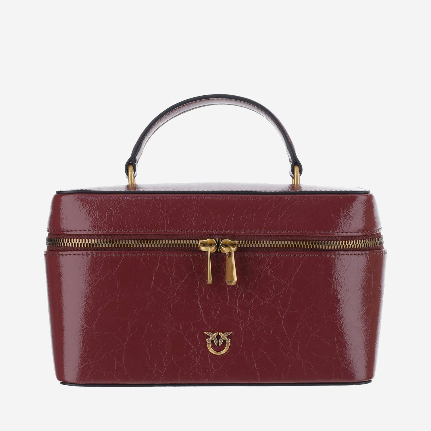 BORSA VANITY IN PELLE CON LOGO 106348 A2JCWW5Q PINKO 