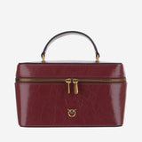 BORSA VANITY IN PELLE CON LOGO 106348 A2JCWW5Q PINKO 