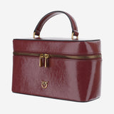 BORSA VANITY IN PELLE CON LOGO 106348 A2JCWW5Q PINKO 