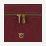 BORSA VANITY IN PELLE CON LOGO 106348 A2JCWW5Q PINKO 